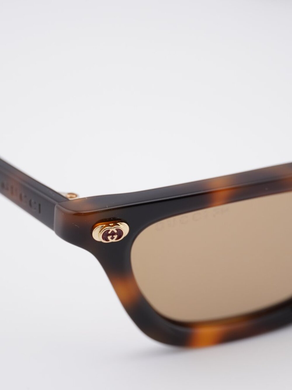 Gucci GG1944S 006 Rectangle Sunglasses - Havana / Brown - Picture 8 of 11